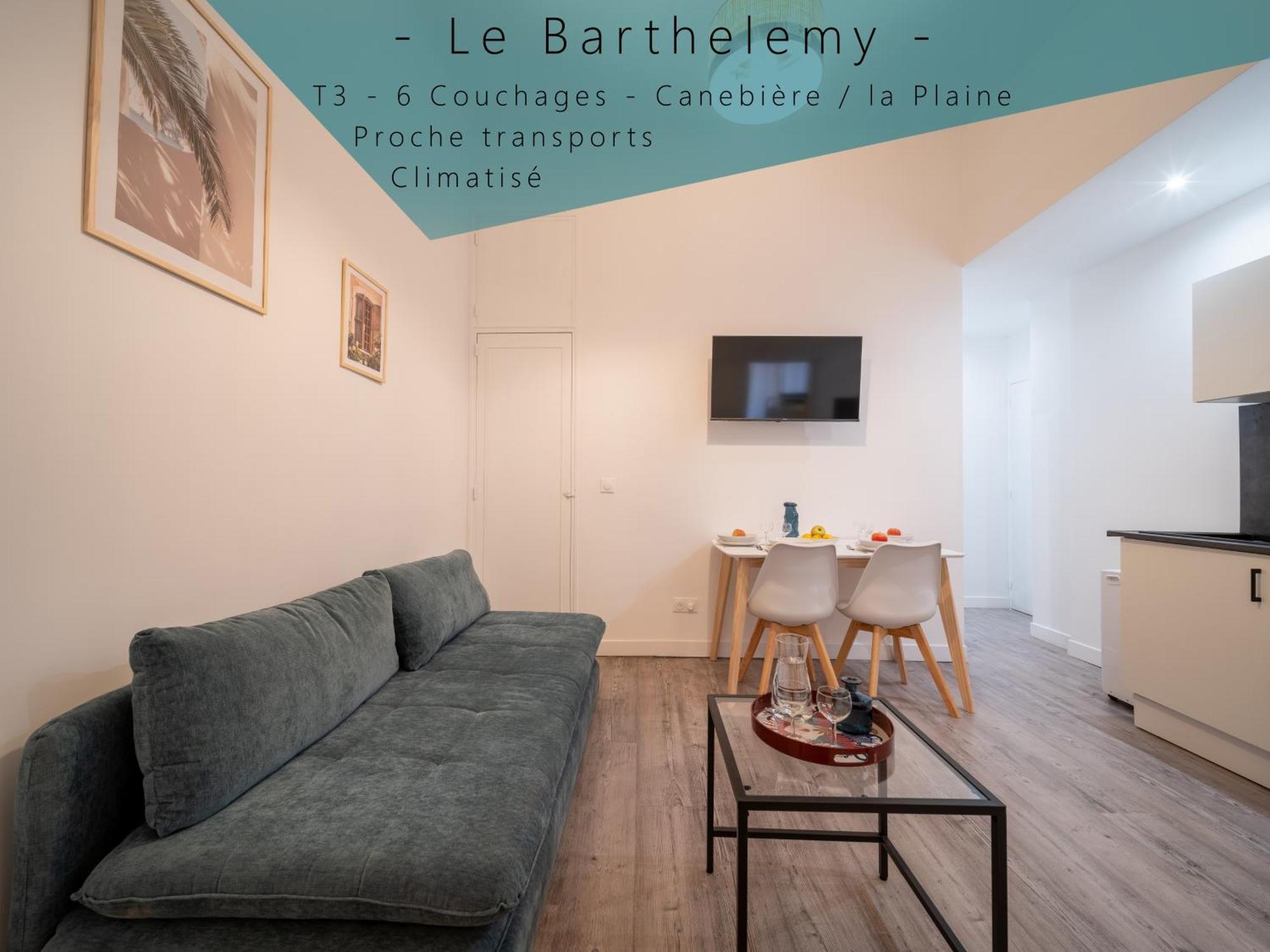 " Le Barthelemy " Appartements Neufs Climatises Tout Equipes Au Coeur De Marseille Bagian luar foto