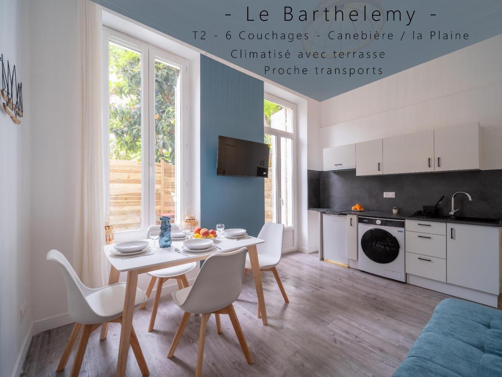 " Le Barthelemy " Appartements Neufs Climatises Tout Equipes Au Coeur De Marseille Bagian luar foto