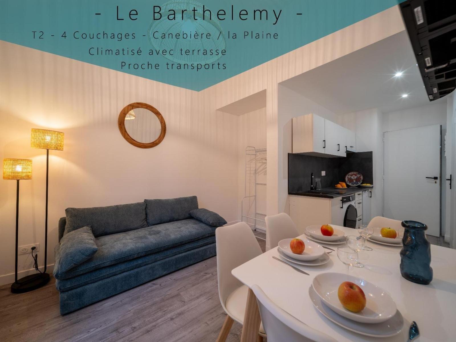 " Le Barthelemy " Appartements Neufs Climatises Tout Equipes Au Coeur De Marseille Bagian luar foto