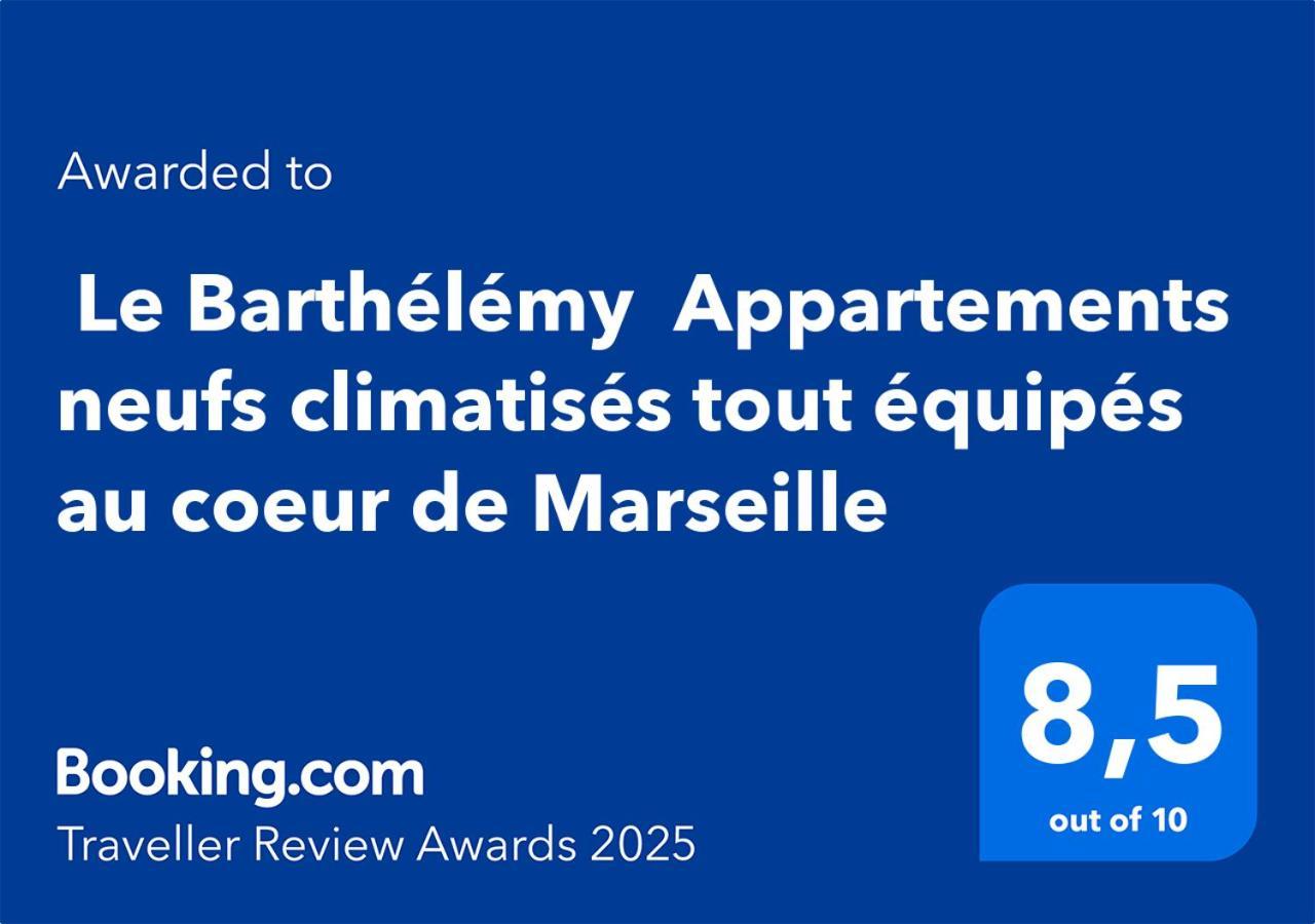 " Le Barthelemy " Appartements Neufs Climatises Tout Equipes Au Coeur De Marseille Bagian luar foto